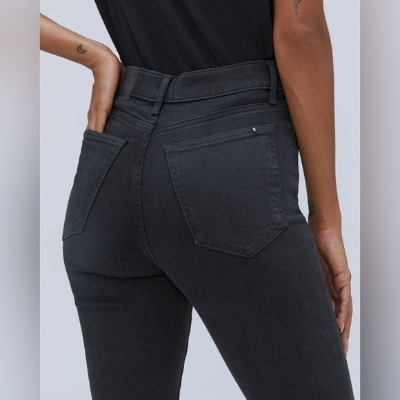 Everlane The Way-High Skinny Jean in Ash Black Size 28 Regular NWT - Picture 4 of 13